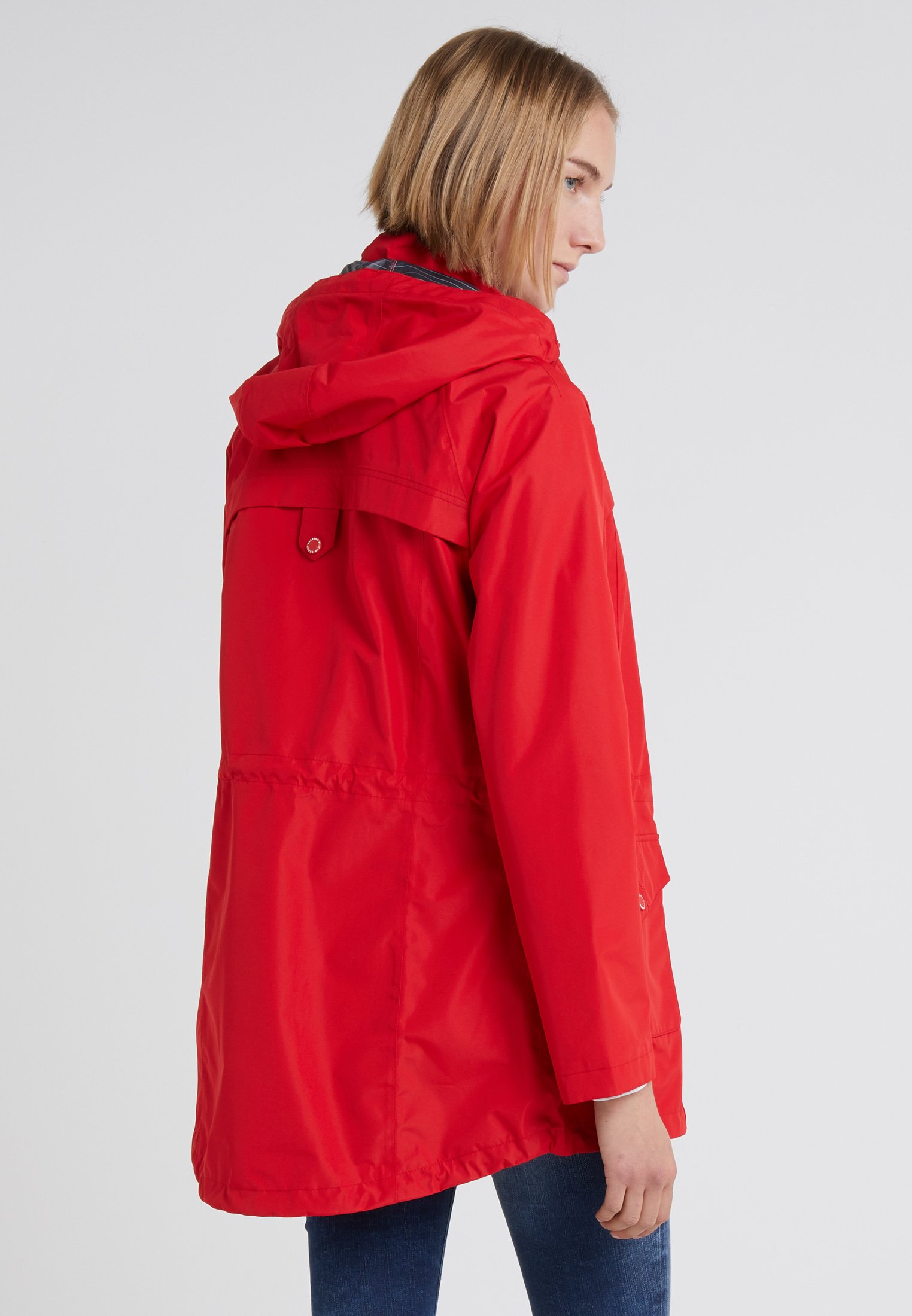barbour dalgetty jacket red