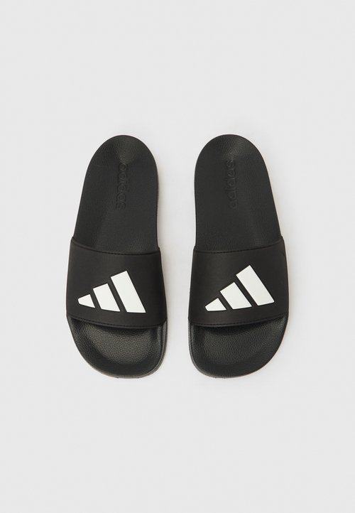 adidas ADILETTE SHOWER UNISEX - Pool slides - core black/white — foto 4