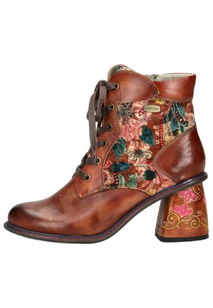 Cowboy- / bikerstøvlette - marron