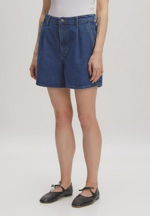 LILYAN - Denim shorts - blau