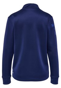 Hummel COURT HALF ZIP L S  - Strickpullover - marine