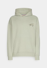 Tommy Jeans Jersey con capucha - faded willow
