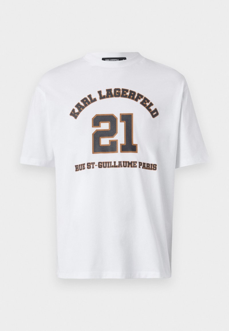 Karl Lagerfeld T-shirt print wit