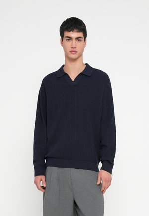 GUSTAVO BOXY FIT - Long sleeved top - ecru