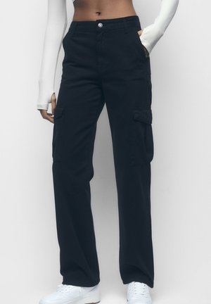Pantalon cargo - black