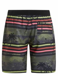 Protest PRTFLAMES JR - Bañador Corto - Kitoffwhite/crema