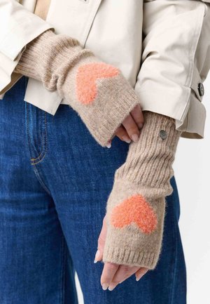 FRAAS, Fingerless gloves - camel