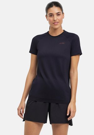 FALKE Print T-shirt - black