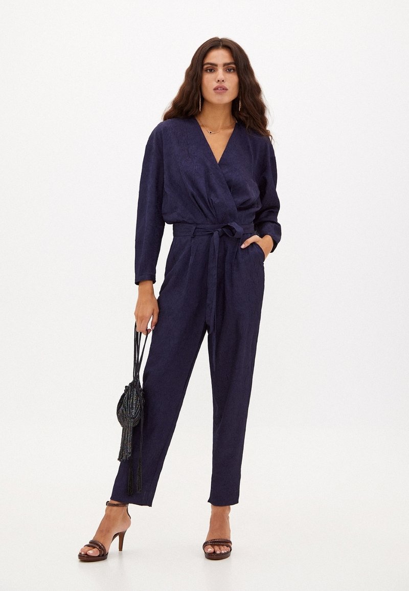 Hoss Intropia GILDA Jumpsuit dark blue/donkerblauw Zalando.nl