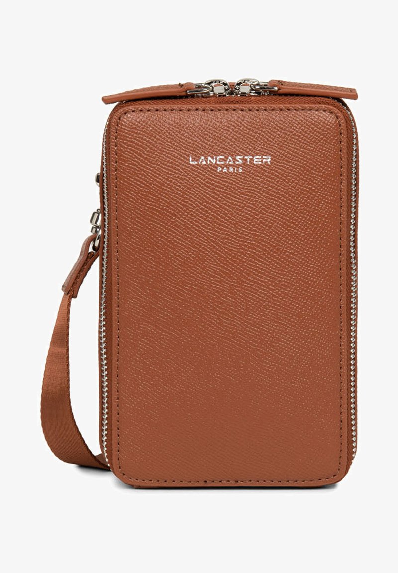 LANCASTER DELPHINO LUCAS - Sac bandoulière - cognac