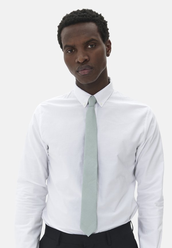 Krawatte - aqua gray