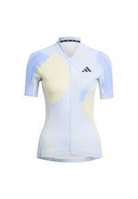 ESSENTIALS STRIPES LIGHT IN MOTION  - Cycling Jersey - halo blue