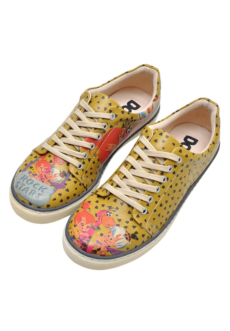 Damen Sneaker low | Dogo STARS Sneaker low gelb - RN51003 Damen Sneaker low | Dogo STARS Sneaker low gelb - RN51003