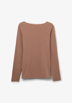 Intimissimi, BOAT-NECK ULTRALIGHT - Maglietta a manica lunga - camel