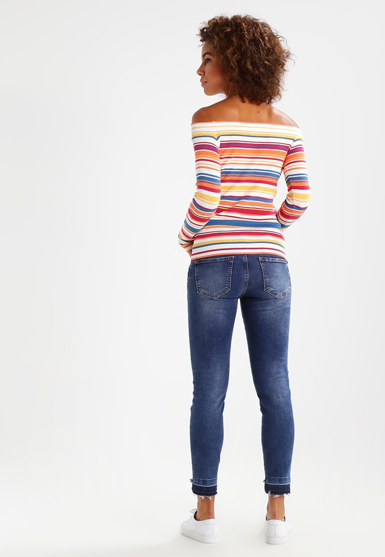 Mos Mosh SUMNER STEP BLUE - Slim fit 