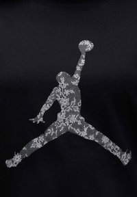 Nyomott mintás póló - black/white