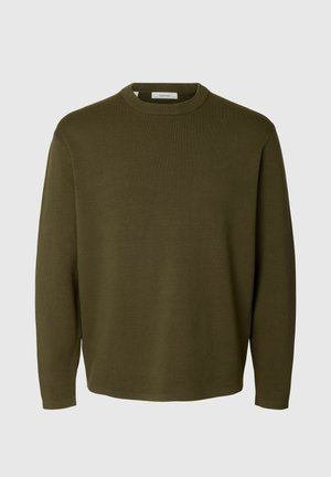 Selected, Relaxed Fit - Pullover - khaki