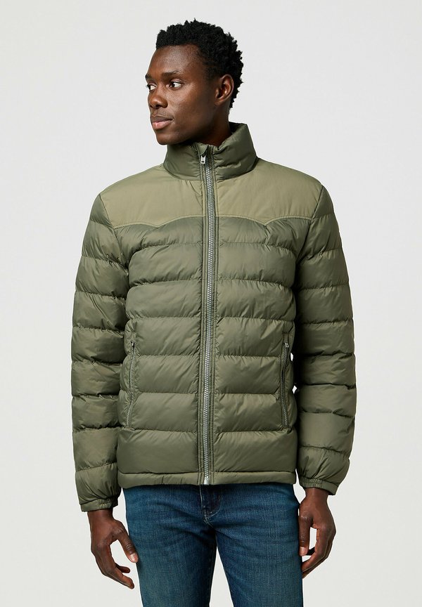 PACKABLE PUFFER FOR- REGULAR FIT - Winterjacke - dusty olive