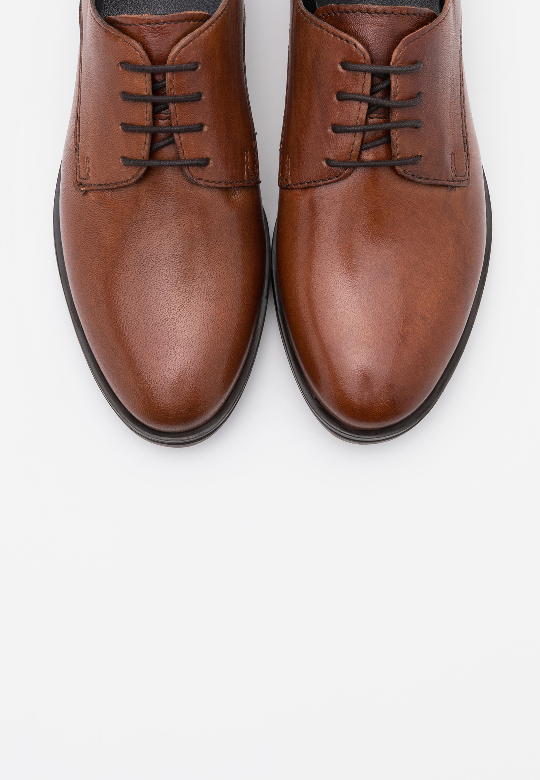 Anna Field LEATHER - Snøresko - cognac Anna Field LEATHER - Snøresko - cognac