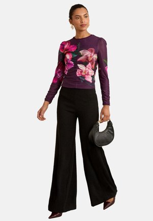 Love & Roses Bluse - purple
