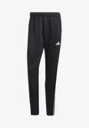 TRAIN ESSENTIALS 3-STRIPES - Παντελόνι φόρμας - black/white
