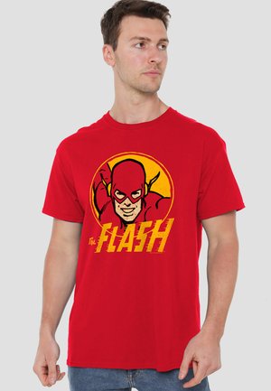 Cotton Soul, DC FLASH FLASH CIRCLE - Print T-shirt - red