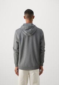 Lyle & Scott ZIP THROUGH HOODIE - Felpa con zip - mid grey marl
