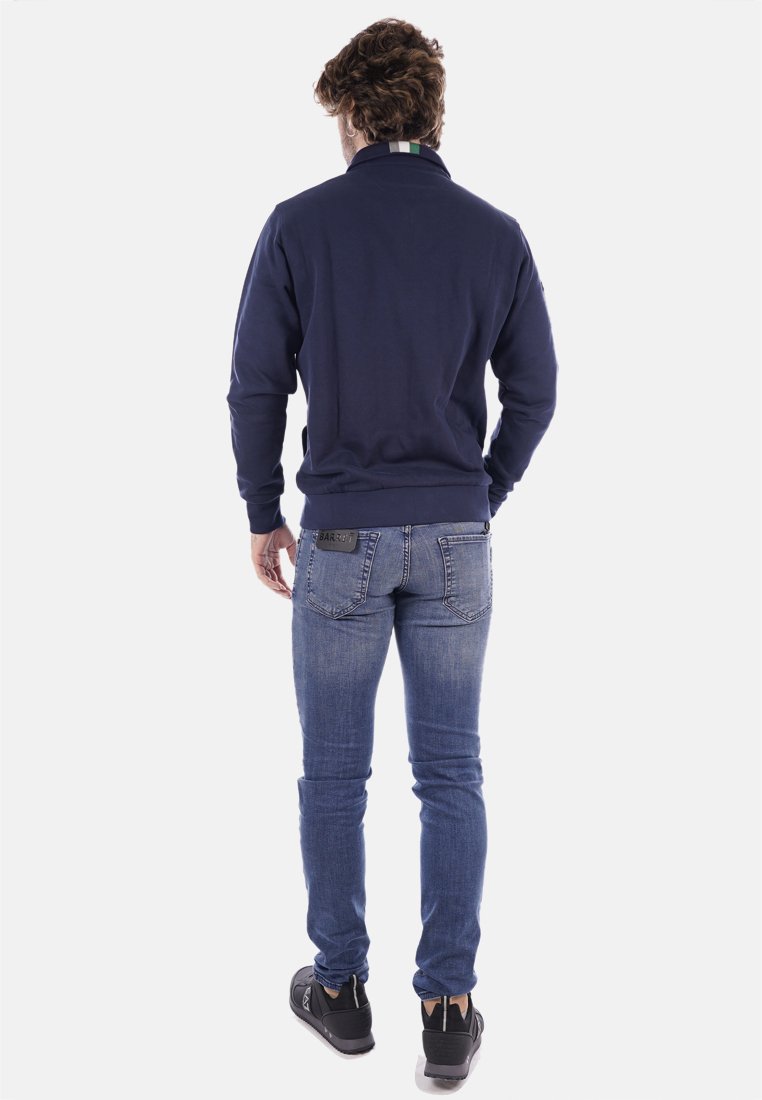 Sudaderas La Martina Oversized Willes Hombre Azules Para La