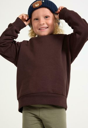 Lindex, LINDEX HOODIE LINDEX UNISEX - Hættetrøje - dark brown