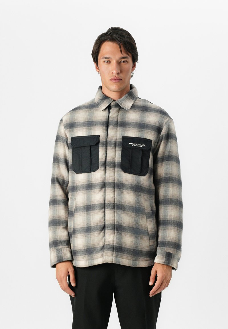 Armani Exchange Lichte jas donkerblauw Armani Exchange Lichte jas donkerblauw