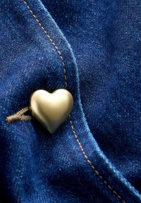 REGULAR FIT - HEART BUTTON TAILORED 
 - Waistcoat - rinse