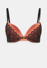 LASCANA - BH - Reggiseno push-up - black/copper Immagine in miniatura 1