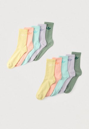 UNISEX 10 PACK - Calcetines - silver green/glow pink/semi flash aqua