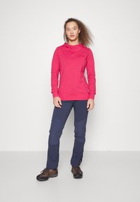 Vaude WOMEN'S TUENNO PULLOVER - Sweatshirt com capuz - crimson red