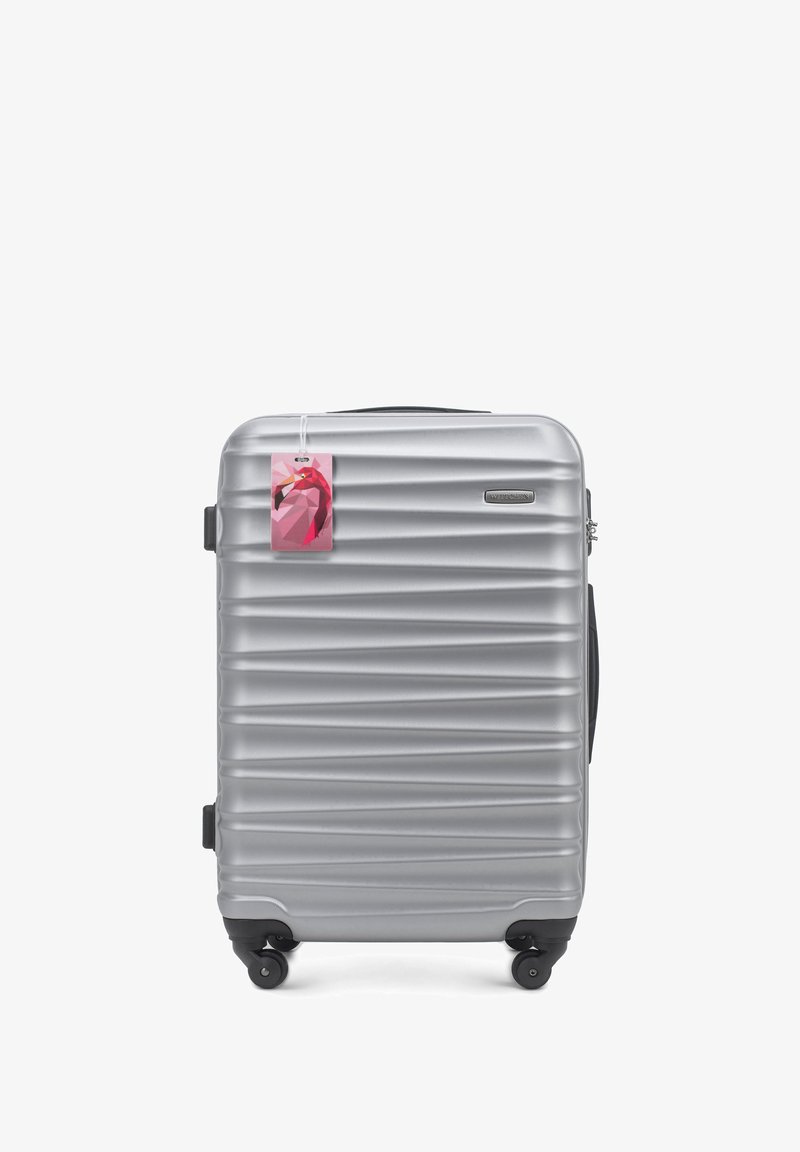 WITTCHEN MEDIUM SUITCASE WITH LUGGAGE TAG FROM ABS - Kufr - grey