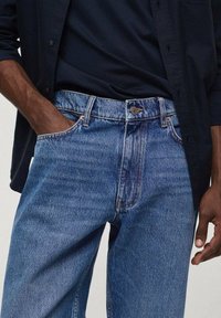 Mango Vaqueros rectos - dark blue