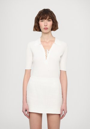 JANE SKIRT - Miniskjørt - white