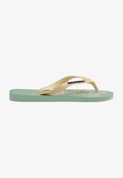 TOP TROPICALIA VIBES - Tongs - coast green