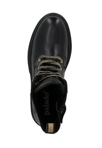 Palado Botines con cordones - schwarz