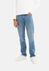 TOM TAILOR TTJOSH Slim - Vaqueros slim fit - tinted blue denim