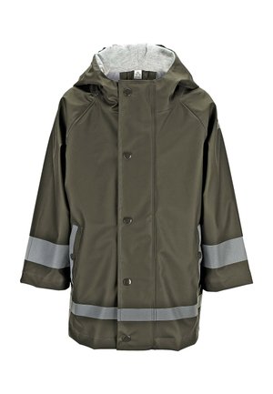 Sterntaler Rain jacket plain unlined - Kurzmantel - dark green