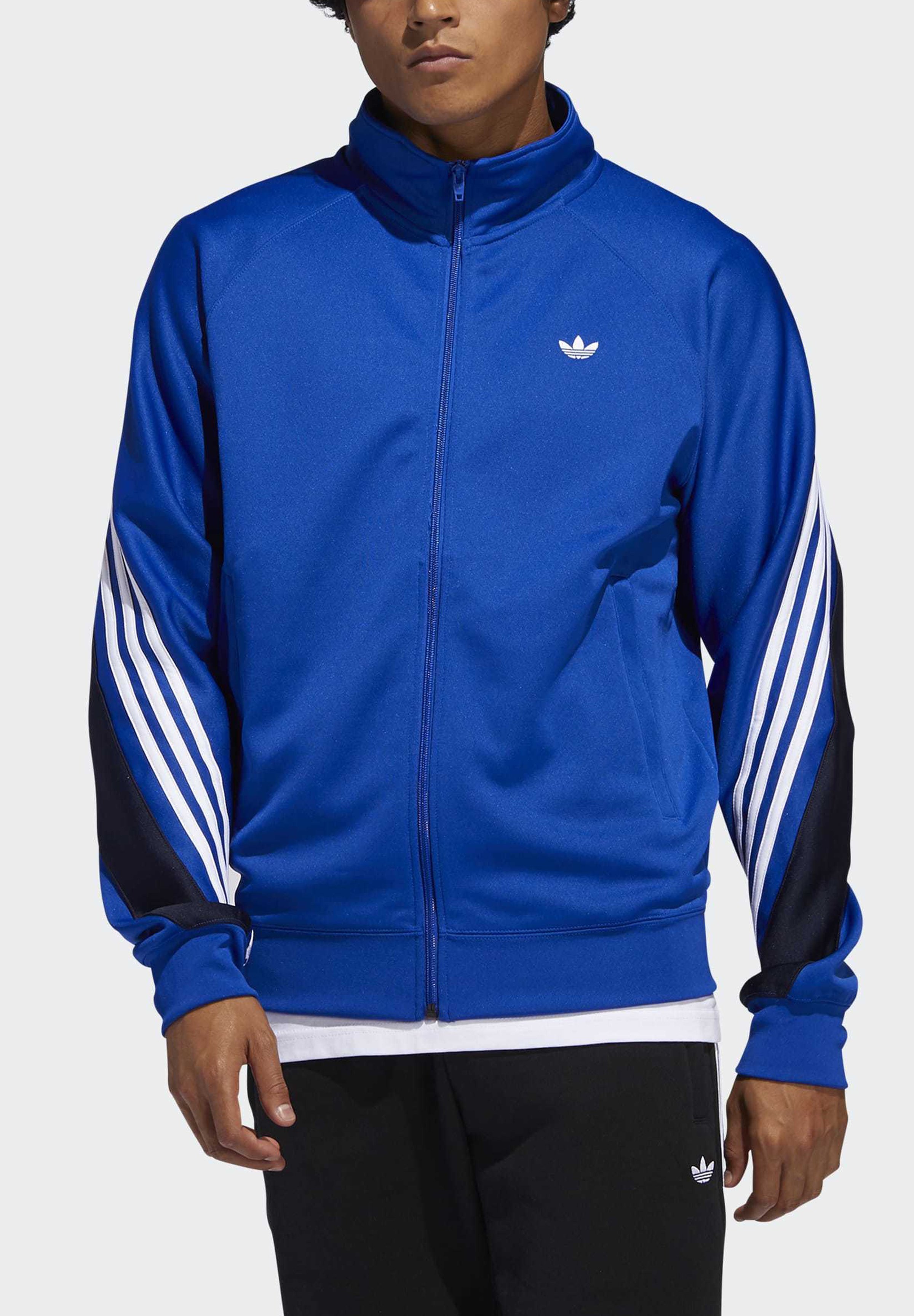 adidas bb track jacket blue