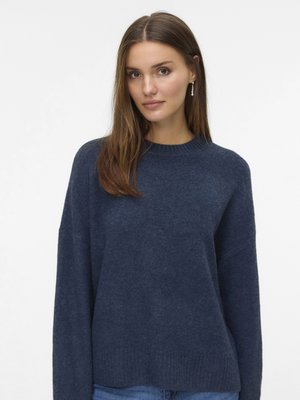 VMBOOM O NECK   - Trui - navy blazer