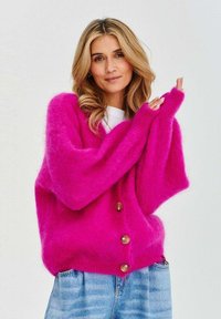 NAOKO MOHEROWY MOMENTS MATTER ONE-SIZE - Kardigán - pink