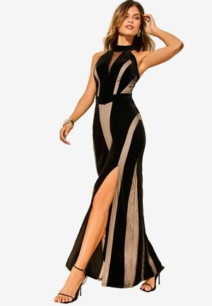 Lipsy PANELED - Maxikleid - black