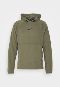 Kapuzenpullover - medium olive/black