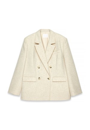 MAXI STRUCTURED - Blazer - light beige