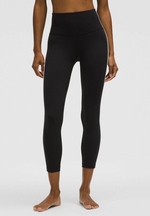 Align™ Side-Stripe 64cm - Leggings - black white