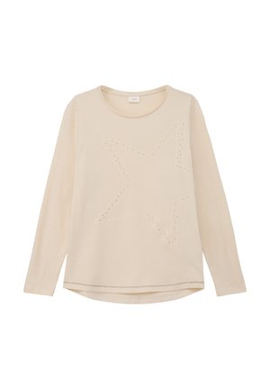 s.Oliver, Langarmshirt - helles sand