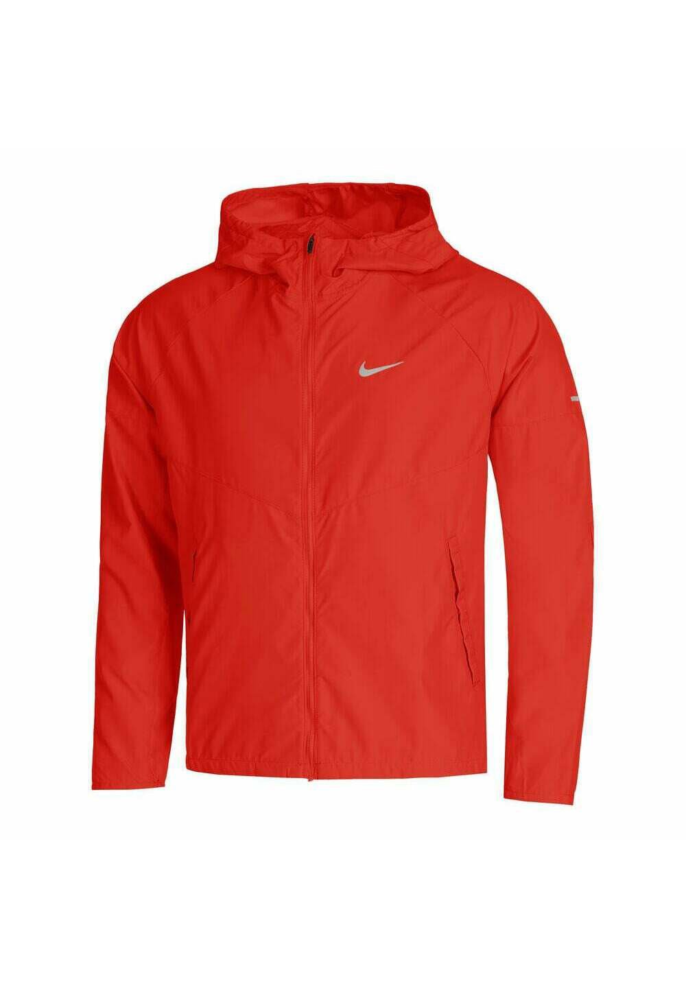 red nike running jacket